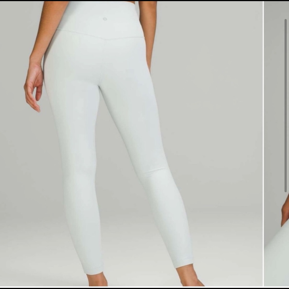 Lululemon align Highrise legging ocean air 25” size 4